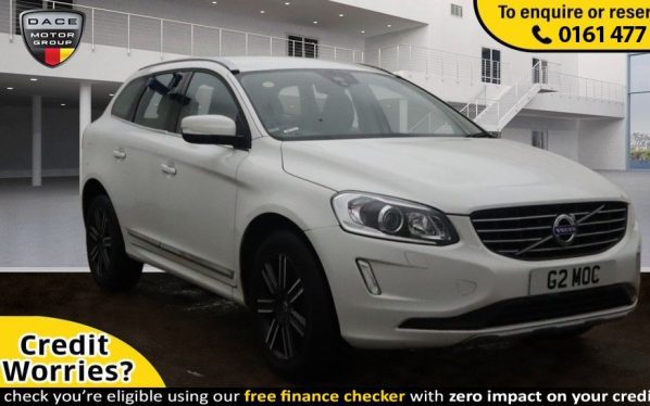 Used 2015 WHITE VOLVO XC60 4x4 2.4 D4 SE LUX NAV AWD 5d AUTO 187 BHP (reg. 2015-09-18) for sale in Stockport