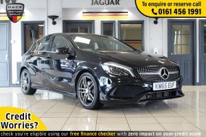 Used 2016 BLACK MERCEDES-BENZ A-CLASS Hatchback 2.1 A 220 D AMG LINE PREMIUM 5d 174 BHP (reg. 2016-01-05) for sale in Wilmslow