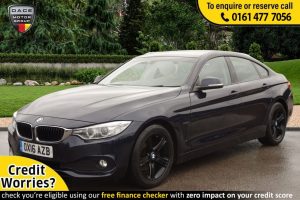 Used 2016 BLUE BMW 4 SERIES GRAN COUPE Coupe 2.0 420D SE GRAN COUPE 4d 188 BHP (reg. 2016-08-18) for sale in Stockport
