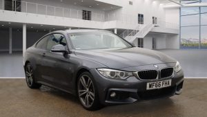 Used 2016 GREY BMW 4 SERIES Coupe 3.0 430D M SPORT 2d AUTO 255 BHP (reg. 2016-09-24) for sale in Manchester