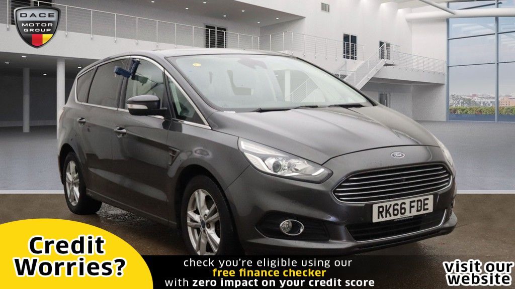 Used 2016 GREY FORD S-MAX MPV 2.0 TITANIUM TDCI 5d 148 BHP (reg. 2016-09-01) for sale in Manchester