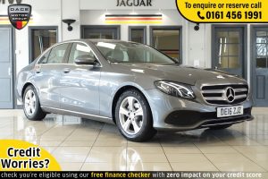 Used 2016 GREY MERCEDES-BENZ E-CLASS Saloon 2.0 E 220 D SE 4d AUTO 192 BHP (reg. 2016-04-14) for sale in Wilmslow