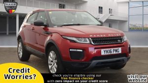 Used 2016 RED LAND ROVER RANGE ROVER EVOQUE Estate 2.0 TD4 SE TECH 5d AUTO 177 BHP (reg. 2016-07-06) for sale in Manchester