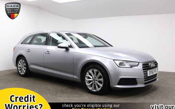 Used 2016 SILVER AUDI A4 Estate 2.0 AVANT TFSI SE 5d 188 BHP (reg. 2016-04-14) for sale in Manchester