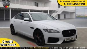 Used 2016 WHITE JAGUAR XF Saloon 3.0 V6 S 4d AUTO 296 BHP (reg. 2016-05-29) for sale in Wilmslow