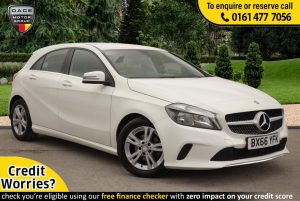 Used 2016 WHITE MERCEDES-BENZ A-CLASS Hatchback 1.5 A 180 D SE 5d 107 BHP (reg. 2016-09-16) for sale in Stockport
