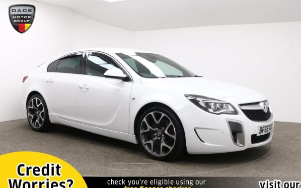 Used 2016 WHITE VAUXHALL INSIGNIA Hatchback 2.8 VXR SUPERSPORT 5d 320 BHP (reg. 2016-09-26) for sale in Manchester