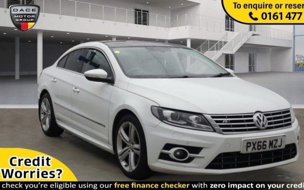 Used 2016 WHITE VOLKSWAGEN CC Coupe 2.0 R LINE TDI BLUEMOTION TECHNOLOGY DSG 4d AUTO 148 BHP (reg. 2016-09-20) for sale in Stockport