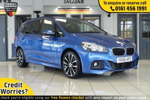 Used 2017 BLUE BMW 2 SERIES MPV 2.0 218D M SPORT GRAN TOURER 5d AUTO 148 BHP (reg. 2017-01-13) for sale in Wilmslow