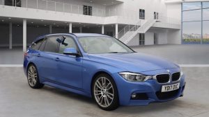 Used 2017 BLUE BMW 3 SERIES Estate 2.0 320D M SPORT TOURING 5DR AUTO 188 BHP (reg. 2017-04-13) for sale in Altrincham