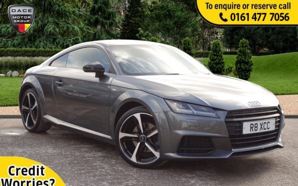 Used 2017 GREY AUDI TT Coupe 2.0 TDI ULTRA BLACK EDITION 2d 182 BHP (reg. 2017-08-11) for sale in Stockport