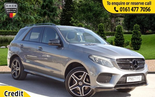 Used 2017 GREY MERCEDES-BENZ GLE-CLASS 4x4 2.1 GLE 250 D 4MATIC AMG LINE 5d AUTO 201 BHP (reg. 2017-09-22) for sale in Stockport