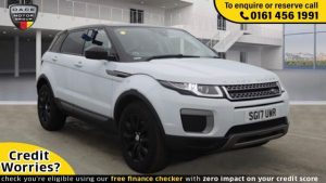 Used 2017 WHITE LAND ROVER RANGE ROVER EVOQUE 4x4 2.0 TD4 SE 5d 177 BHP (reg. 2017-03-17) for sale in Wilmslow