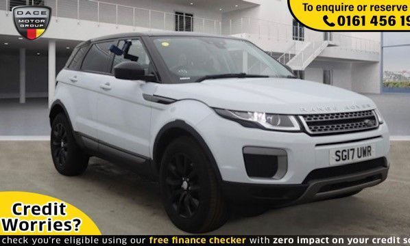 Used 2017 WHITE LAND ROVER RANGE ROVER EVOQUE 4x4 2.0 TD4 SE 5d 177 BHP (reg. 2017-03-17) for sale in Wilmslow