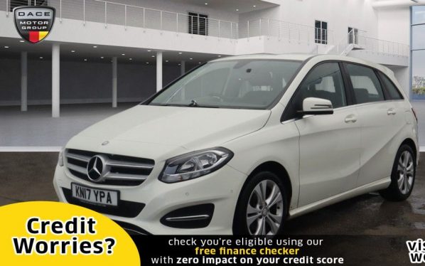 Used 2017 WHITE MERCEDES-BENZ B-CLASS MPV 2.1 B 200 D SPORT EXECUTIVE 5d AUTO 134 BHP (reg. 2017-03-29) for sale in Manchester Trade