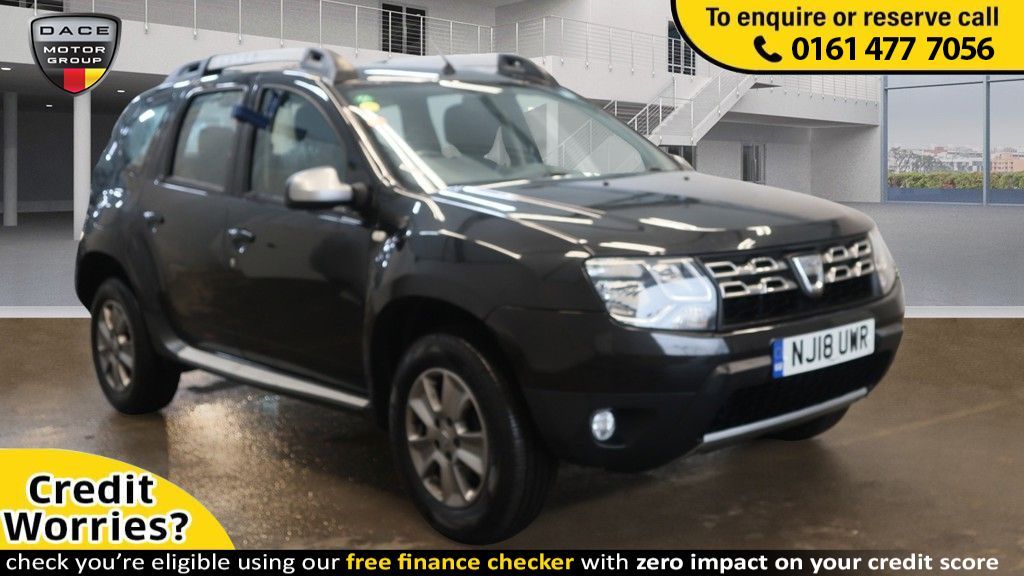 Used 2018 BLACK DACIA DUSTER Hatchback 1.5 LAUREATE DCI 5d 109 BHP (reg. 2018-05-25) for sale in Stockport