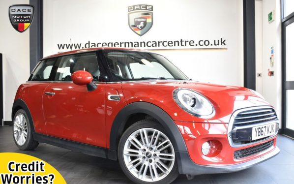 Used 2018 RED MINI HATCH COOPER Hatchback 1.5 COOPER 3DR AUTO 134 BHP (reg. 2018-02-01) for sale in Altrincham