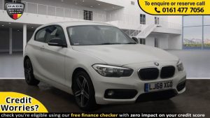 Used 2018 WHITE BMW 1 SERIES Hatchback 1.5 116D SPORT 3d 114 BHP (reg. 2018-09-27) for sale in Stockport