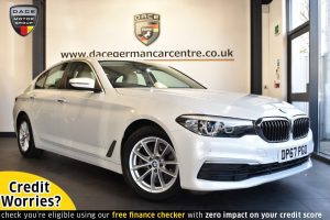 Used 2018 WHITE BMW 5 SERIES Saloon 2.0 520D SE 4DR AUTO 188 BHP (reg. 2018-02-14) for sale in Altrincham