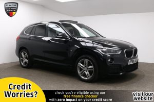 Used 2019 BLACK BMW X1 Estate 1.5 SDRIVE18I M SPORT 5d 139 BHP (reg. 2019-01-09) for sale in Manchester