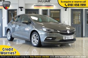 Used 2019 GREY VAUXHALL ASTRA Hatchback 1.6 DESIGN CDTI ECOTEC S/S 5d 108 BHP (reg. 2019-02-19) for sale in Wilmslow