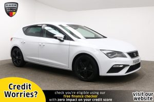 Used 2019 WHITE SEAT LEON Hatchback 2.0 TDI FR 5d 148 BHP (reg. 2019-06-14) for sale in Manchester
