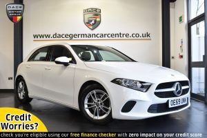 Used 2020 WHITE MERCEDES-BENZ A-CLASS Hatchback 1.5 A 180 D SE 5DR AUTO 114 BHP (reg. 2020-02-19) for sale in Altrincham