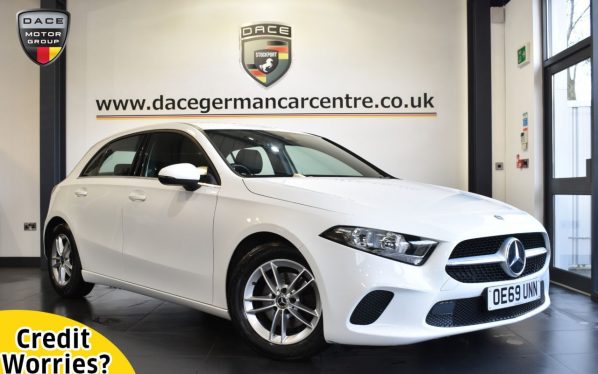 Used 2020 WHITE MERCEDES-BENZ A-CLASS Hatchback 1.5 A 180 D SE 5DR AUTO 114 BHP (reg. 2020-02-19) for sale in Altrincham