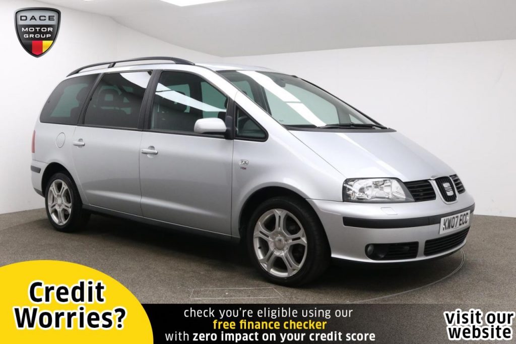 Used 2007 SILVER SEAT ALHAMBRA MPV 2.0 STYLANCE TDI 5d 139 BHP (reg. 2007-05-29) for sale in Manchester