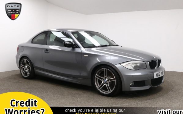 Used 2012 GREY BMW 1 SERIES Coupe 2.0 123D SPORT PLUS EDITION 2d 202 BHP (reg. 2012-05-23) for sale in Manchester