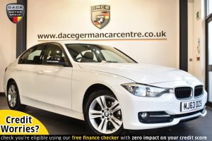 Used 2013 WHITE BMW 3 SERIES Saloon 2.0 318D SPORT 4DR AUTO 141 BHP (reg. 2013-11-15) for sale in Altrincham