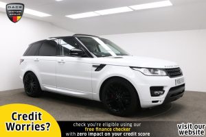 Used 2013 WHITE LAND ROVER RANGE ROVER SPORT SUV 3.0 SDV6 HSE DYNAMIC 5d 288 BHP (reg. 2013-09-30) for sale in Manchester