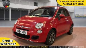 Used 2014 RED FIAT 500 Hatchback 1.2 S 3d 69 BHP (reg. 2014-12-31) for sale in Stockport