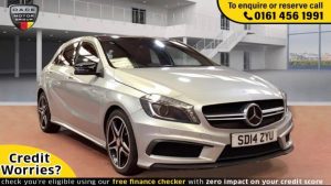Used 2014 SILVER MERCEDES-BENZ A-CLASS Hatchback 1.8 A200 CDI BLUEEFFICIENCY AMG SPORT 5d 136 BHP (reg. 2014-06-16) for sale in Wilmslow