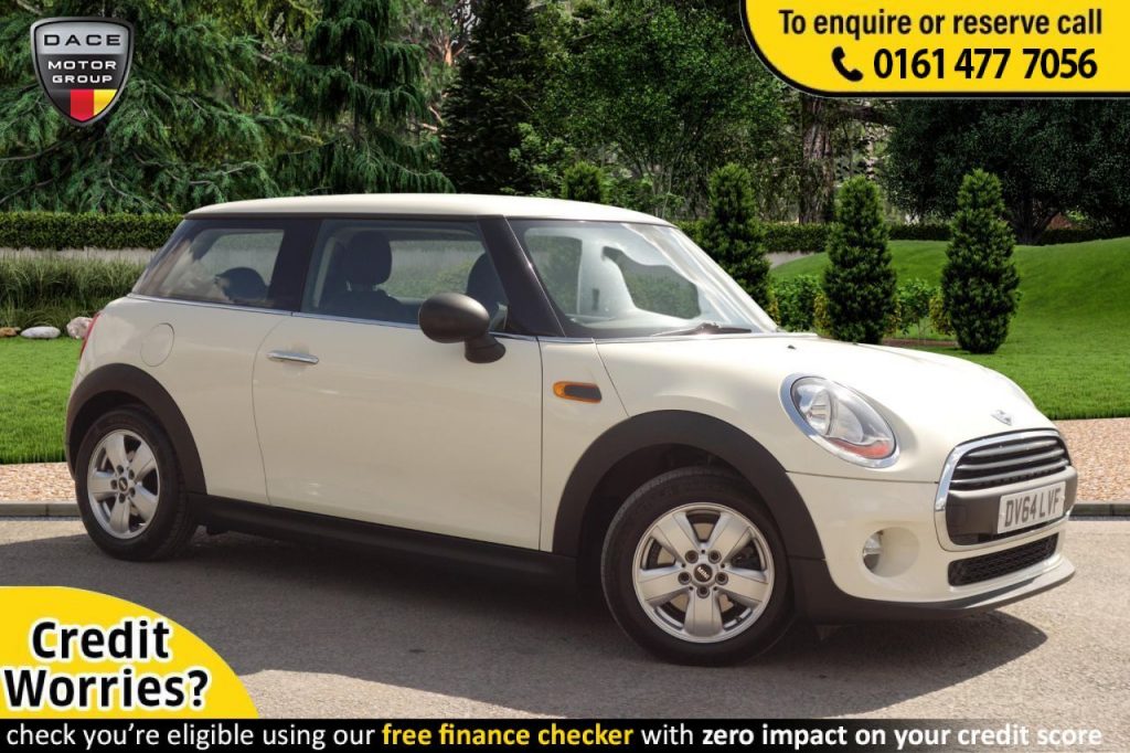 Used 2014 WHITE MINI HATCH ONE Hatchback 1.2 ONE 3d 101 BHP (reg. 2014-10-31) for sale in Stockport