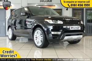 Used 2015 BLACK LAND ROVER RANGE ROVER SPORT SUV 3.0 SDV6 HSE 5d AUTO 288 BHP (reg. 2015-01-20) for sale in Wilmslow