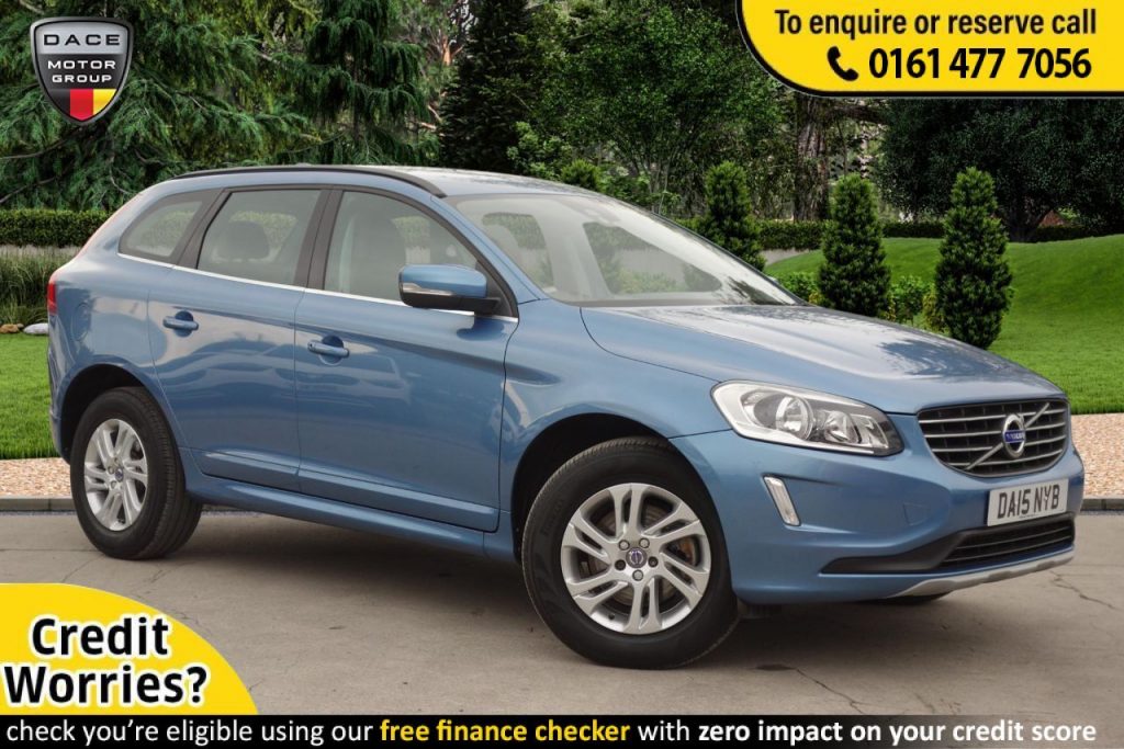 Used 2015 BLUE VOLVO XC60 SUV 2.0 D4 SE 5d 188 BHP (reg. 2015-05-28) for sale in Stockport