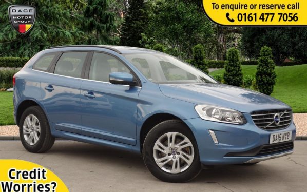 Used 2015 BLUE VOLVO XC60 SUV 2.0 D4 SE 5d 188 BHP (reg. 2015-05-28) for sale in Stockport
