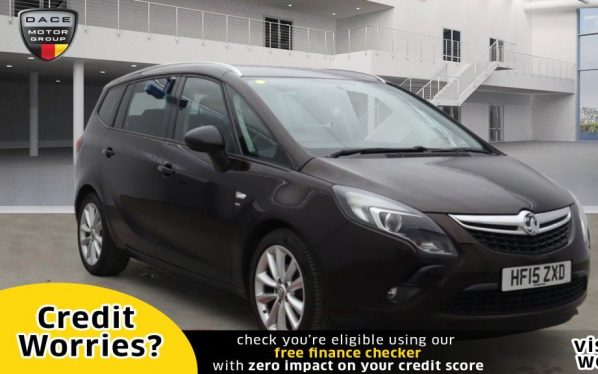 Used 2015 BROWN VAUXHALL ZAFIRA TOURER MPV 1.4 SRI 5d 138 BHP (reg. 2015-03-17) for sale in Manchester
