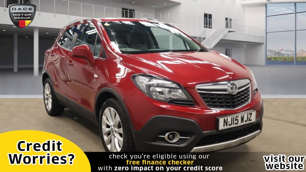 Used 2015 RED VAUXHALL MOKKA Hatchback 1.6 SE S/S 5d 114 BHP (reg. 2015-03-24) for sale in Manchester