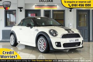 Used 2015 WHITE MINI COUPE Coupe 1.6 JOHN COOPER WORKS 2d 208 BHP (reg. 2015-10-15) for sale in Wilmslow