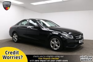 Used 2016 BLACK MERCEDES-BENZ C-CLASS Saloon 2.1 C 220 D SE EXECUTIVE EDITION 4d 170 BHP (reg. 2016-12-16) for sale in Manchester