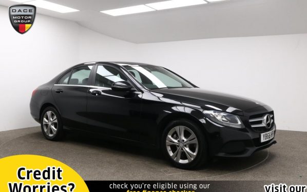Used 2016 BLACK MERCEDES-BENZ C-CLASS Saloon 2.1 C 220 D SE EXECUTIVE EDITION 4d 170 BHP (reg. 2016-12-16) for sale in Manchester