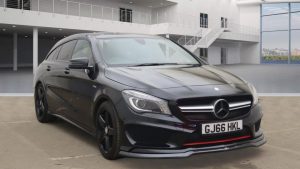 Used 2016 BLACK MERCEDES-BENZ CLA Coupe 2.0 CLA 250 4MATIC AMG 5DR AUTO 215 BHP (reg. 2016-09-26) for sale in Altrincham
