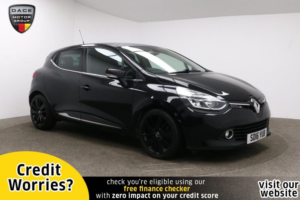 Used 2016 BLACK RENAULT CLIO Hatchback 1.5 ICONIC 25 NAV DCI 5d 89 BHP (reg. 2016-03-31) for sale in Manchester
