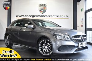 Used 2016 GREY MERCEDES-BENZ A-CLASS Hatchback 2.1 A 200 D AMG LINE 5DR AUTO 134 BHP (reg. 2016-05-13) for sale in Altrincham