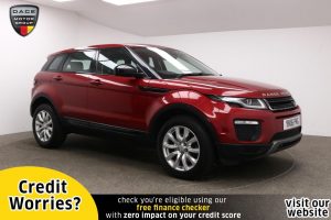 Used 2016 RED LAND ROVER RANGE ROVER EVOQUE SUV 2.0 TD4 SE TECH 5d AUTO 177 BHP (reg. 2016-07-06) for sale in Manchester