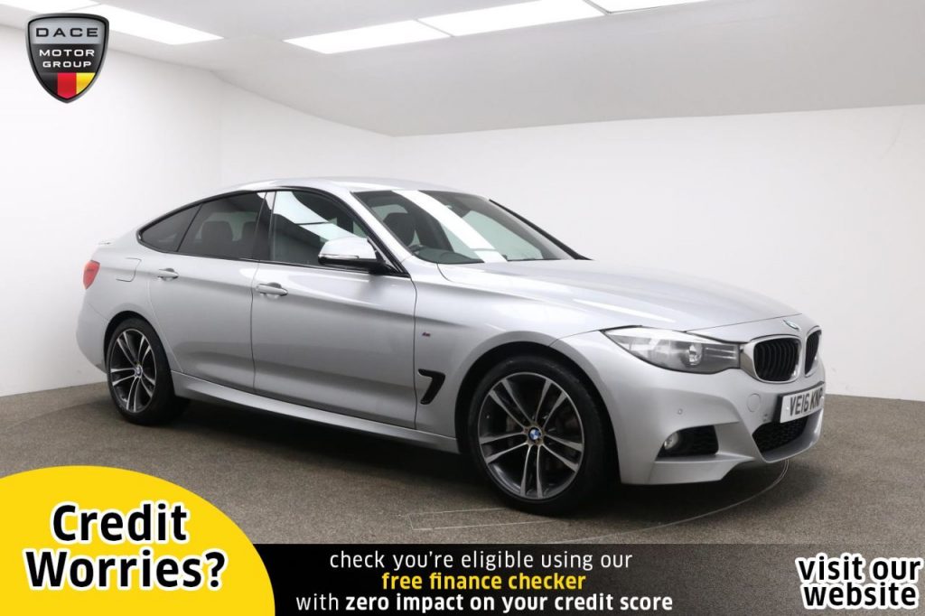 Used 2016 SILVER BMW 3 SERIES GRAN TURISMO Hatchback 3.0 335D XDRIVE M SPORT GRAN TURISMO 5d AUTO 309 BHP (reg. 2016-06-15) for sale in Manchester