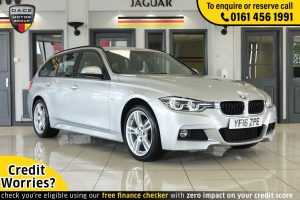Used 2016 SILVER BMW 3 SERIES Estate 2.0 320I XDRIVE M SPORT TOURING 5d AUTO 181 BHP (reg. 2016-06-21) for sale in Wilmslow