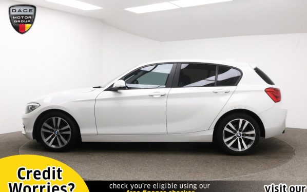Used 2016 WHITE BMW 1 SERIES Hatchback 1.5 118I SPORT 5d 134 BHP (reg. 2016-10-26) for sale in Manchester